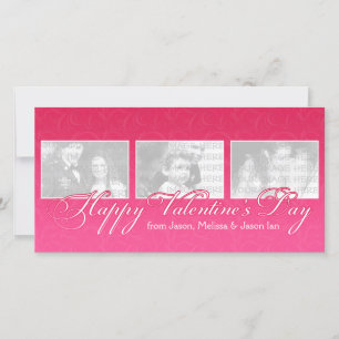 Cartes Pour Fêtes Annuelles Photo Heureuse Sainte-Valentin
