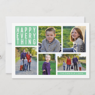 Cartes Pour Fêtes Annuelles Photo Holiday Card