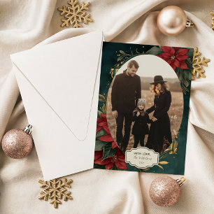Cartes Pour Fêtes Annuelles Photo Joyau Émeraude Fêtes