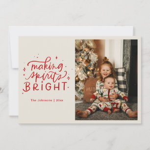 Cartes Pour Fêtes Annuelles Photo lettrage fait main pour illuminer les esprit