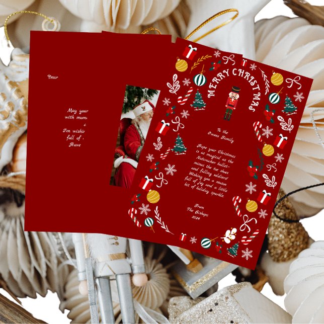 Cartes Pour Fêtes Annuelles Photo Magie Nutcracker (Créateur téléchargé)