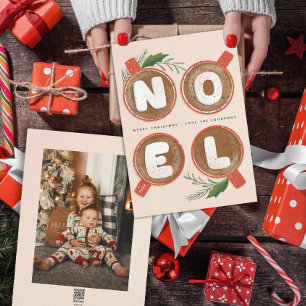 Cartes Pour Fêtes Annuelles Photo Noel Marshmallows Hot Cocoa Photo