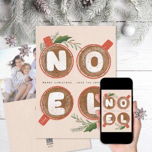 Cartes Pour Fêtes Annuelles Photo Noel Marshmallows Hot Cocoa Photo