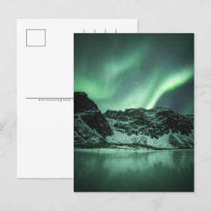 Cartes Pour Fêtes Annuelles Photo Northern Lights