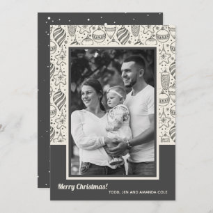 Cartes Pour Fêtes Annuelles Photo ornements de Noël