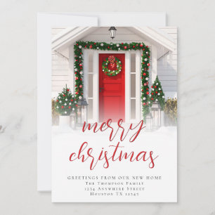 Cartes Pour Fêtes Annuelles Photo Overlay Script Joyeux Noël Nouveau Accueil