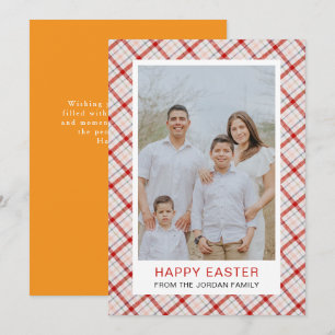 Cartes Pour Fêtes Annuelles Photo Pâques motif moderne élégant Joyeuses Pâques