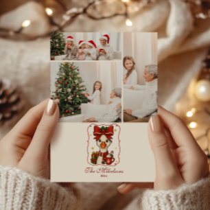 Cartes Pour Fêtes Annuelles Photo PSilly Goose Noël