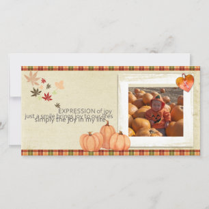 Cartes Pour Fêtes Annuelles Photo Thanksgiving
