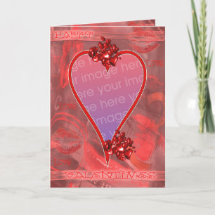 CARTES POUR FÊTES ANNUELLES PHOTO VALENTINES