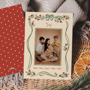 Cartes Pour Fêtes Annuelles Photo vintage à la main