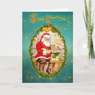 Cartes Pour Fêtes Annuelles Photo vintage de Noël et Nouvel An