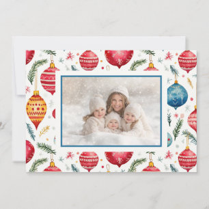 Cartes Pour Fêtes Annuelles Photo Vintage de Noël lunatique