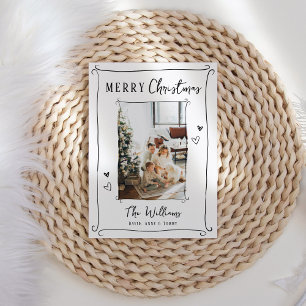 Cartes Pour Fêtes Annuelles Photo Whimsical tirée à la main