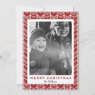Cartes Pour Fêtes Annuelles Photocard motif Arrière - plan Noël/Vacances