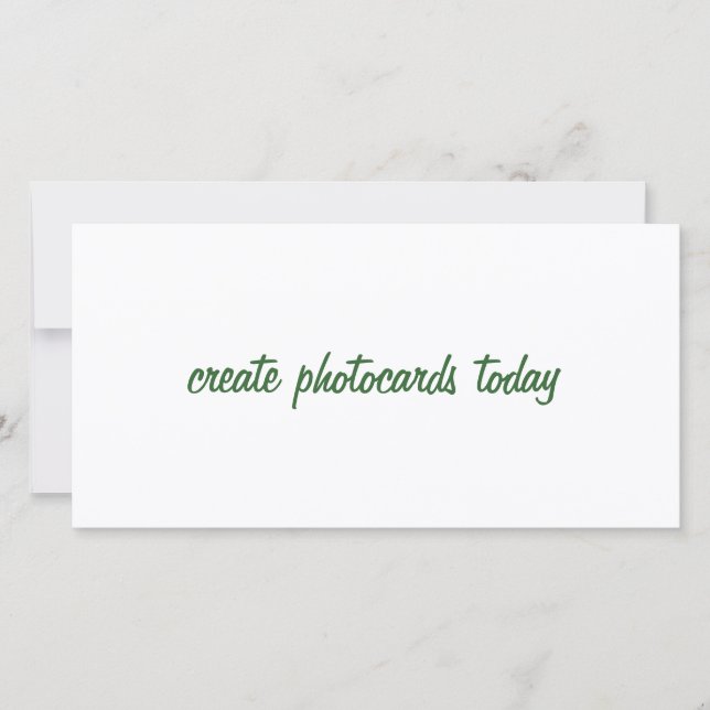 Cartes Pour Fêtes Annuelles Photocartes personnelles pour les fêtes (Devant)