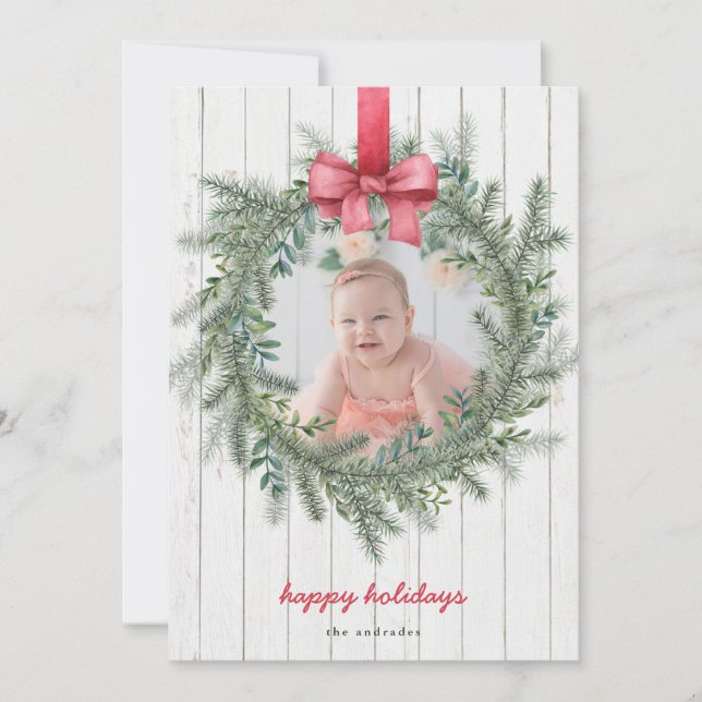 Cartes Pour Fêtes Annuelles Photographie de l'exploitation agricole Vérificati (Devant)