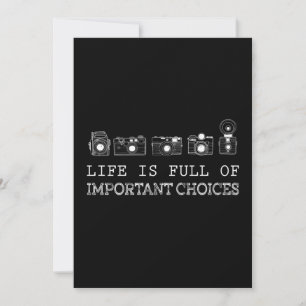 Cartes Pour Fêtes Annuelles Photographie La Vie Est Pleine De Choix Importan