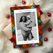 Photographie moderne colorée Noël