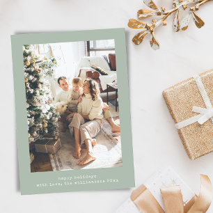 Cartes Pour Fêtes Annuelles Photographie verticale minimaliste de machine à éc