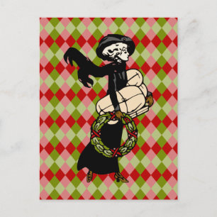 Cartes Pour Fêtes Annuelles Photographie vintage de Noël victorien