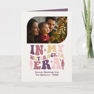Cartes Pour Fêtes Annuelles Photos de Noël Rétro Amusantes avec une touche de