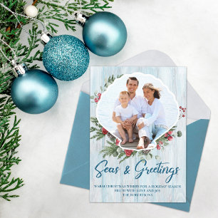 Cartes Pour Fêtes Annuelles Photos de Seas et salutations Coastal Seashell