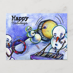 Cartes Pour Fêtes Annuelles Piano avec touche