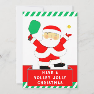 Cartes Pour Fêtes Annuelles Pickleball Noël