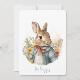 Cartes Pour Fêtes Annuelles Pierre de lapin