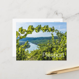 Cartes Pour Fêtes Annuelles Piesport Moselle Raisins Vins Vintages Souvenir