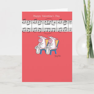 Cartes Pour Fêtes Annuelles PIG DUET Valentines par Boynton