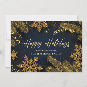 Cartes Pour Fêtes Annuelles Pine de Noël cônes Salutation rustique