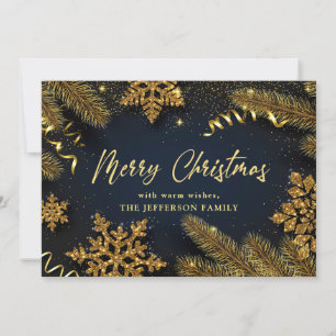 Cartes Pour Fêtes Annuelles Pine de Noël cônes Salutation rustique