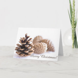 Cartes Pour Fêtes Annuelles Pinecones
