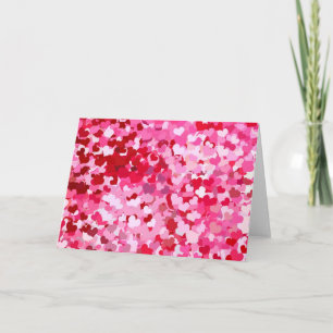 Cartes Pour Fêtes Annuelles Pink Confeti