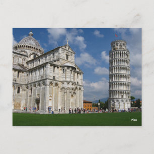 Cartes Pour Fêtes Annuelles Pise Italie
