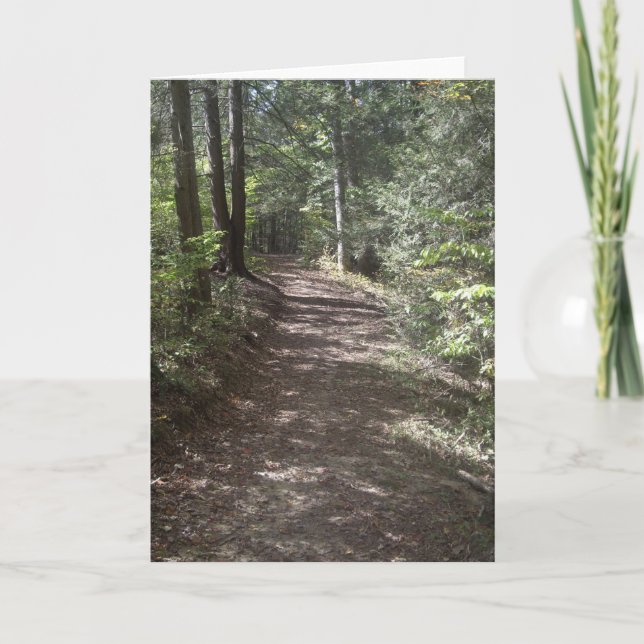 Cartes Pour Fêtes Annuelles Piste d'été (Devant)