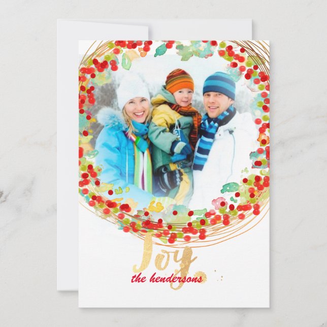 Cartes Pour Fêtes Annuelles PixDezines couronne/cartes de fin de année (Devant)