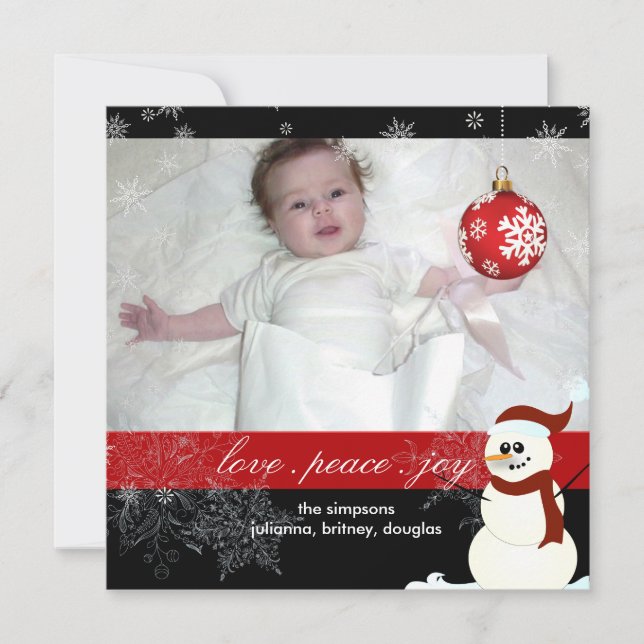 Cartes Pour Fêtes Annuelles PixDezines Holiday Cards/DIY... (Devant)