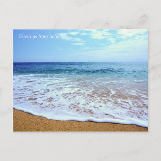 Cartes Pour Fêtes Annuelles Plage