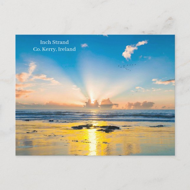 Cartes Pour Fêtes Annuelles Plage d'Insh (Devant)
