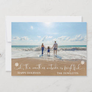 Cartes Pour Fêtes Annuelles Plage Vacances Tropicales Vacances Noël Photo