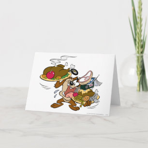 Cartes Pour Fêtes Annuelles Plaques de Thanksgiving TAZ™