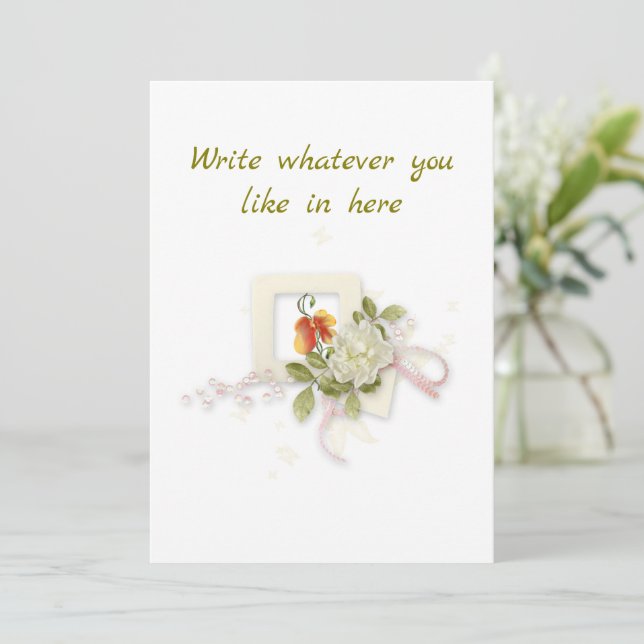 Cartes Pour Fêtes Annuelles plat (Debout devant)