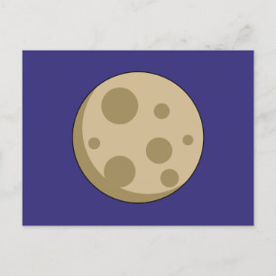 Cartes Pour Fêtes Annuelles Pleine lune