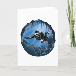 Cartes Pour Fêtes Annuelles Plongée sous-marine - Plongée sous-marine