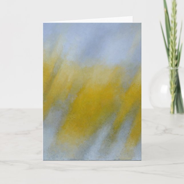 Cartes Pour Fêtes Annuelles Pluie dorée (Devant)