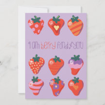 Plum Je suis Berry Fond of You Valentine