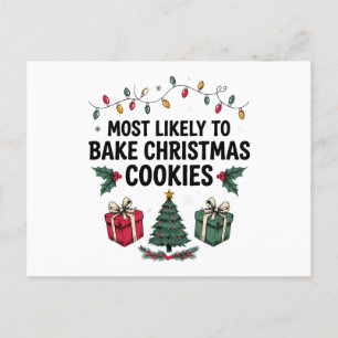 Cartes Pour Fêtes Annuelles Plus susceptible de préparer des biscuits de Noël 
